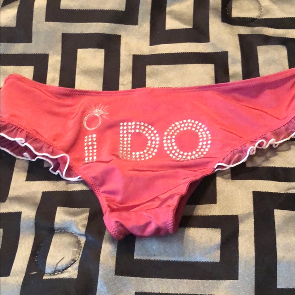 Maroon panties